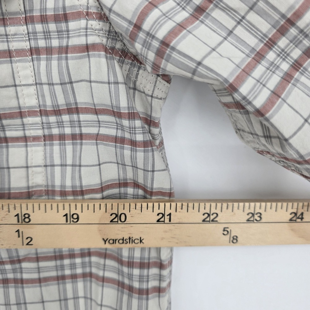 Carhartt Rugged Flex Relaxed Fit Midweight Canvas Short Sleeve Mens Shirt Medium - Picture 5 of 8